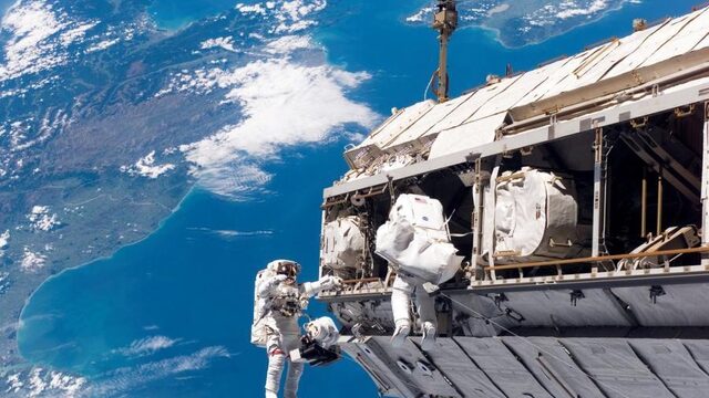 Luchtlek in ISS gevonden, nu de reparatie nog