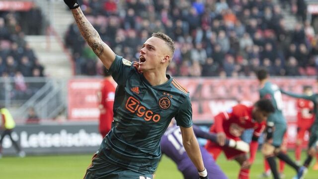 Ajax komt laat op stoom aan de hand van Noa Lang