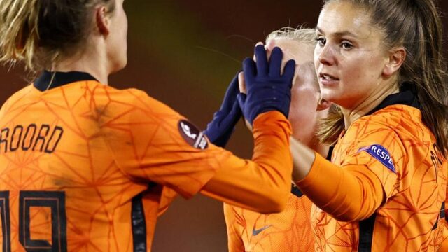 Oranjevrouwen zonder puntenverlies naar EK, Kosovo met 6-0 verslagen