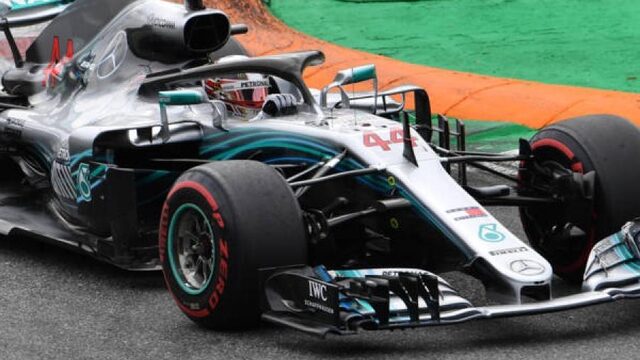Hamilton troeft Räikkönen af, Verstappen vijfde na straf