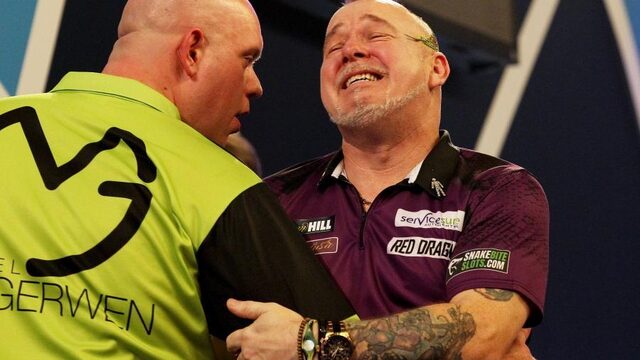Van Gerwen na verloren WK-finale: 'Heb mezelf tekort gedaan, heel simpel'