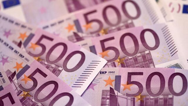 Nog steeds honderden miljoenen briefjes van 500 euro in omloop