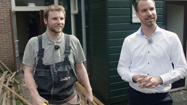 Bouwbedrijf leidt mensen met afstand tot de arbeidsmarkt zelf op