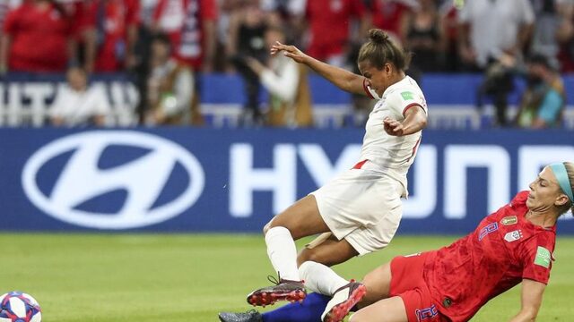 VS na vermakelijk duel tegen Engeland voor vijfde keer naar finale WK voetbal