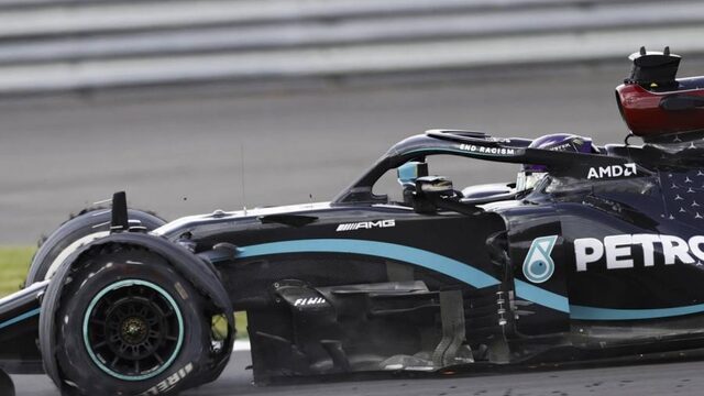 Formule 1-podcast #7: Wakker geschud door knallende banden op Silverstone