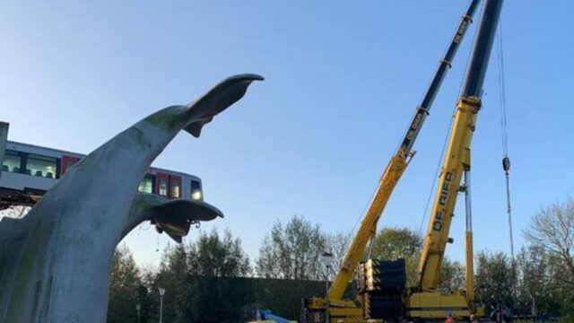 Berging ontspoorde metro in Spijkenisse van start