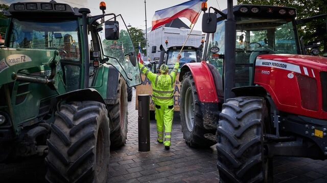 Boeren protesteren tegen nieuw veevoerplan