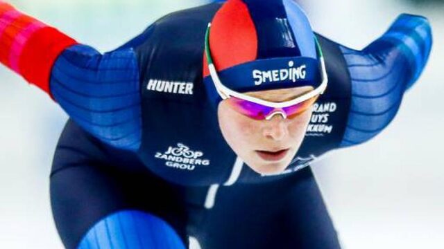 Reina Anema op drie afstanden in wereldbeker