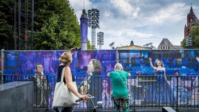 André Rieu twee weken de baas op het Vrijthof