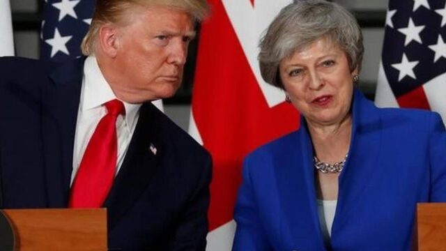 Trump: relatie tussen VS en Verenigd Koninkrijk beste ooit