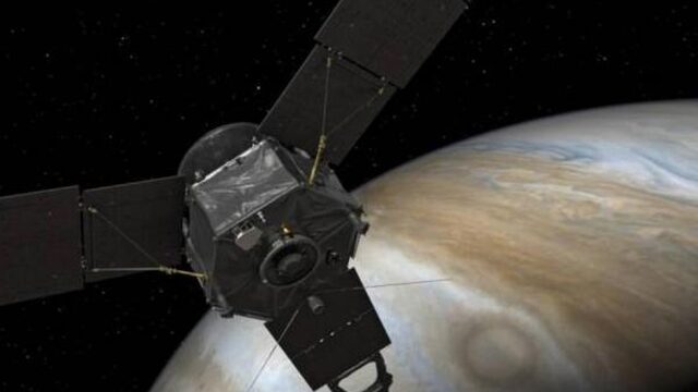 Sonde Juno veilig aangekomen bij Jupiter