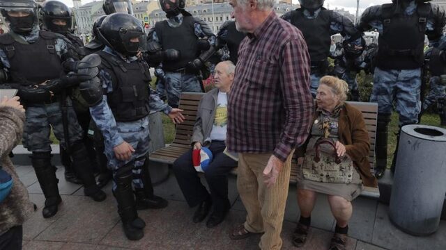 Het feest van de democratie op z'n Russisch