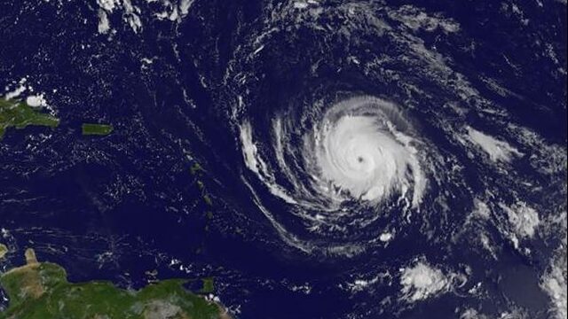 Orkaan Irma neemt toe in kracht, komende nacht op Caribische eilanden