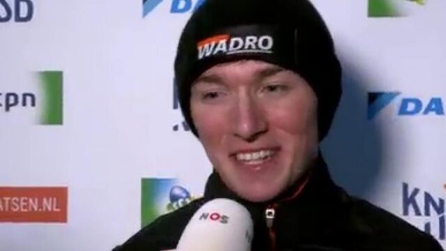 Sven Roes verrassende Nederlands kampioen shorttrack