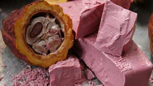 Puur, melk, wit en nu: ruby chocolade