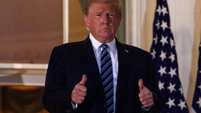 President Trump terug in Witte Huis, 'Ik ben beter, misschien wel immuun'