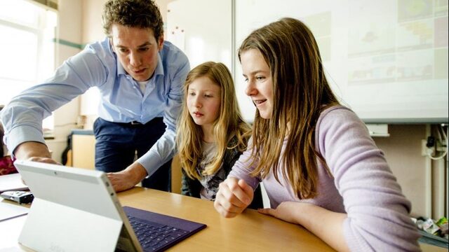 'Het is dus bijzonder dat docenten hebben meegedacht over hun eigen lesprogramma!'