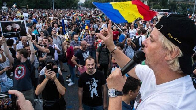 Geen vakantie maar demonstraties in Boekarest