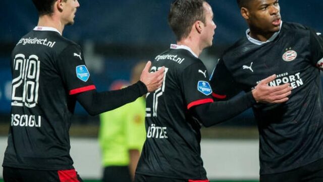 Uniek weekend: ook PSV wint niet