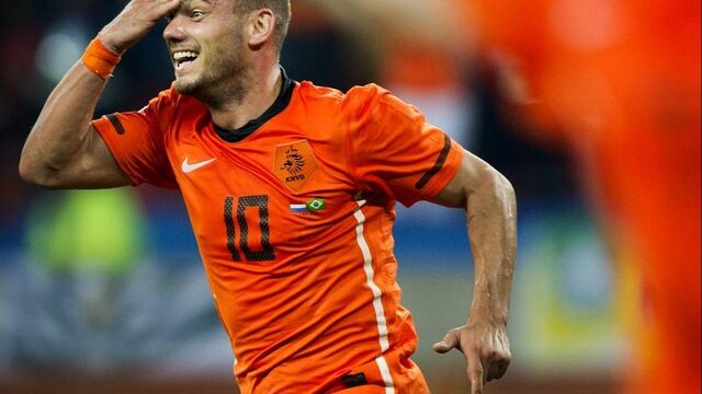 Het afscheid van recordinternational Sneijder live op NPO Radio 1