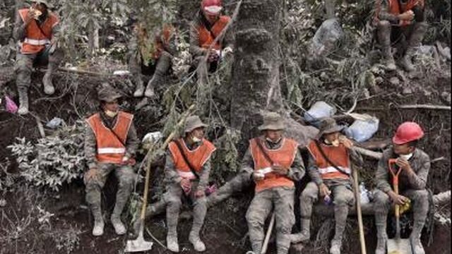 Vulkaanuitbarsting Guatemala verhult gruwelijke politieke moorden
