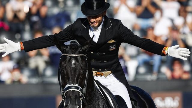 Zo vader, zo zoon in de paardensport? Wonderpaard Totilas bewijst het
