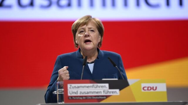 Hoe 'Mutti Merkel' vrouwelijkheid en leiderschap combineert