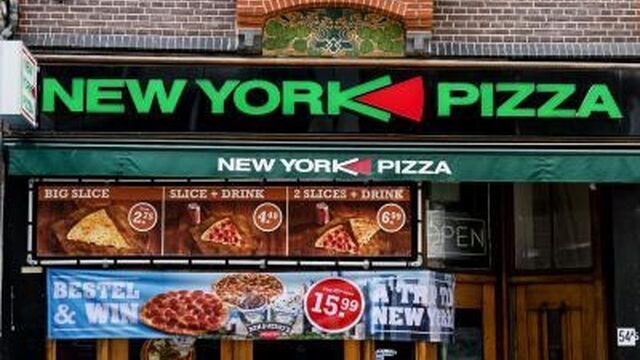 Glutenvrije pizza van New York Pizza is niet glutenvrij