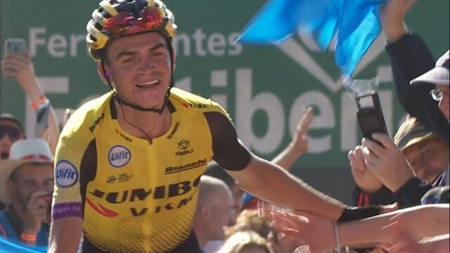 Ploeggenoot van Roglič mag ook juichen in Vuelta