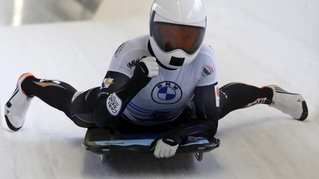 Skeletonster Bos niet op EK-podium: 'Maar dit is hartstikke goed'