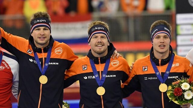Schaatsers pakken goud op achtervolging