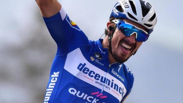 Alaphilippe zegeviert in Tour en neemt gele trui over van Teunissen