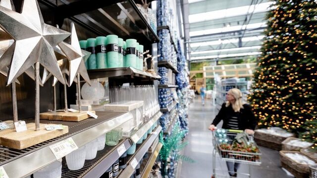 Nu al volop kerst in de tuincentra: 'Je blijft kijken en kopen'