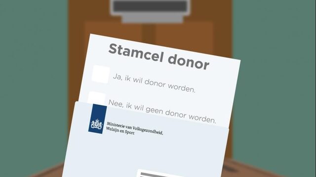 Honderdste stamceldonatie: 'als het goed gaat, komt dat door jouw stamcellen'