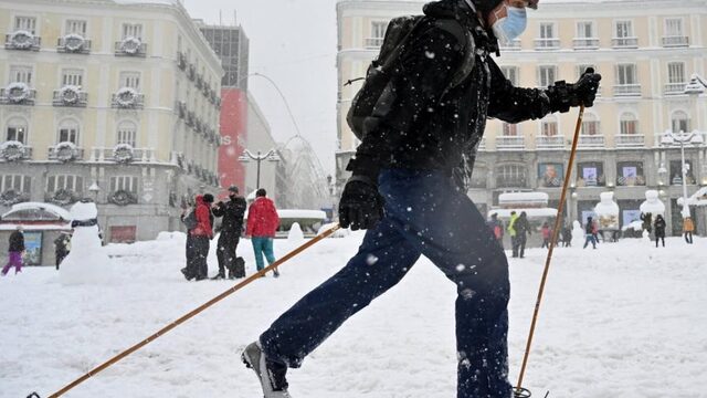 'In de sneeuw kun je spanning even loslaten'