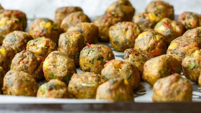 Gehaktballen met meer plant dan vlees