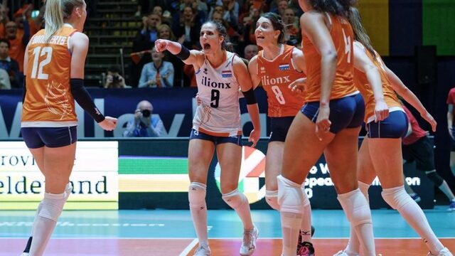 Volleybalsters zeker van halve finale OKT na 3-0 zege op Bulgarije