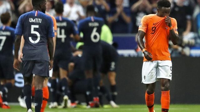 Oranje komt net tekort tegen Frankrijk in Nations League