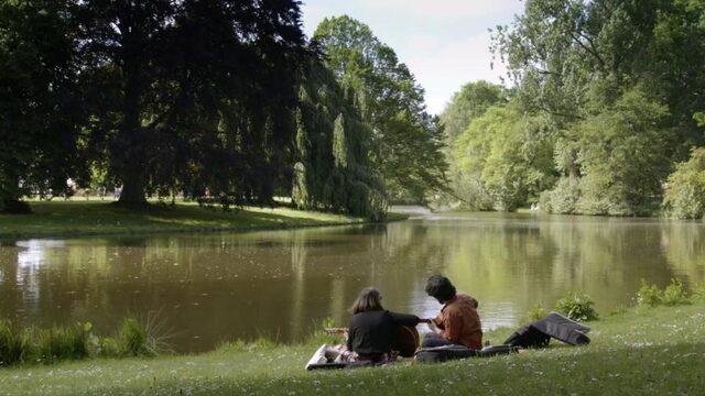 Zo stil was het zelden in de stad