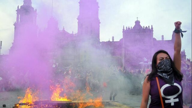Vrouwen staken in reactie op Mexicaans machogeweld