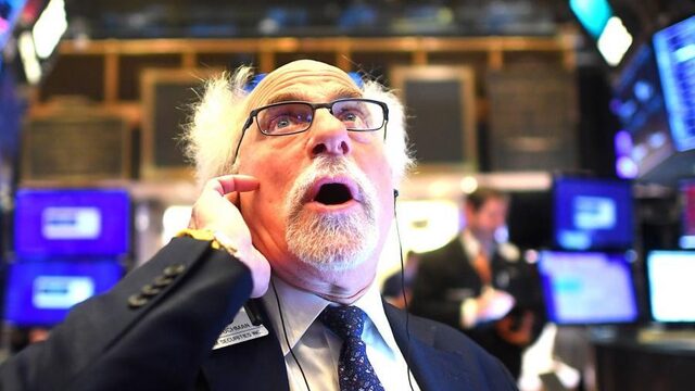 Beurzen op Wall Street onderuit, handel kort stilgelegd