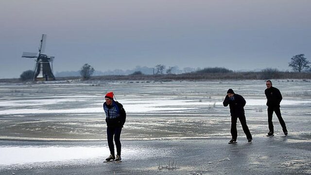 Metereologen: eind januari wordt het ijskoud