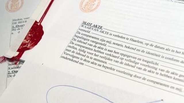 Zo regel je je erfenis: 6 belangrijke punten op een rij
