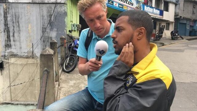 'Het wordt pas onrustig als de politie komt'