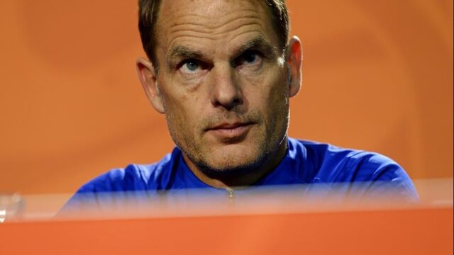 Bondscoach De Boer: Oranje zal beter zijn tegen Bosnië