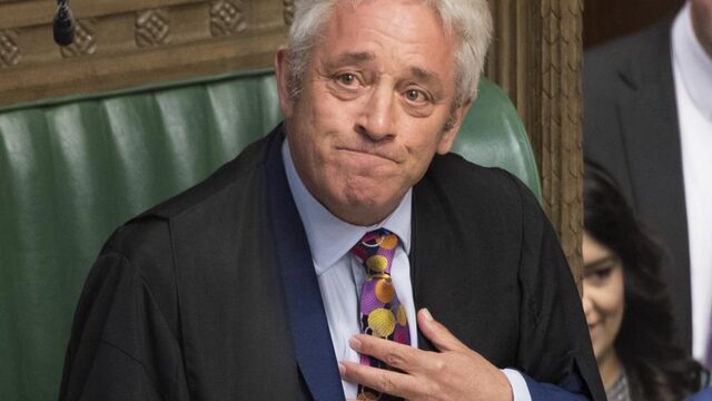 Podcast De Dag: 'Lagerhuisvoorzitter Bercow verdient een 10 met een zoen'