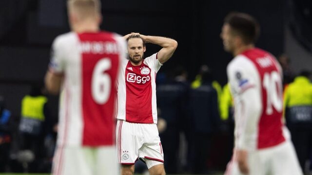 Ajax uitgeschakeld in de Champions League na verlies tegen Valencia