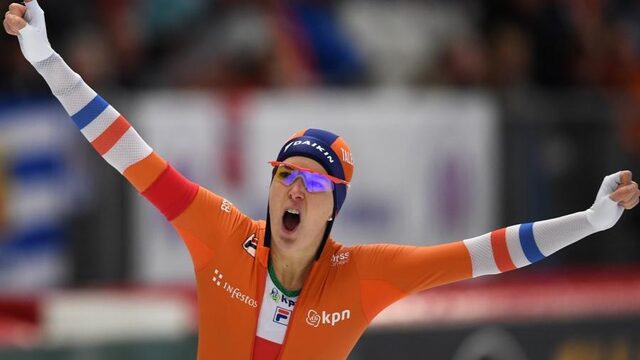 Emotionele Wüst na fenomenale race wereldkampioene 1.500 meter
