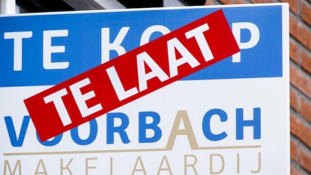'De regering moet nog veel doen om de huizenprijzen te laten zakken'