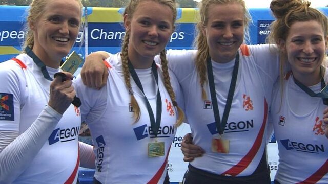 Vrouwen zorgen voor gouden medailles op EK roeien